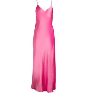 Dannijo pink maxi silk dress